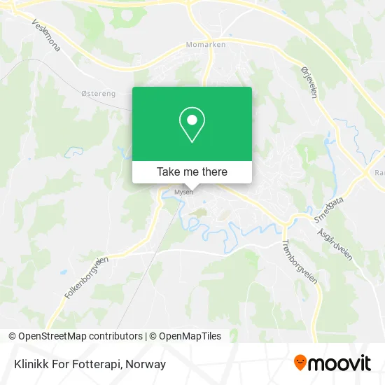 Klinikk For Fotterapi map