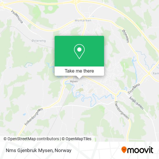 Nms Gjenbruk Mysen map