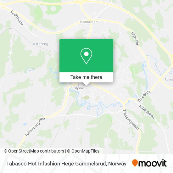 Tabasco Hot Infashion Hege Gammelsrud map