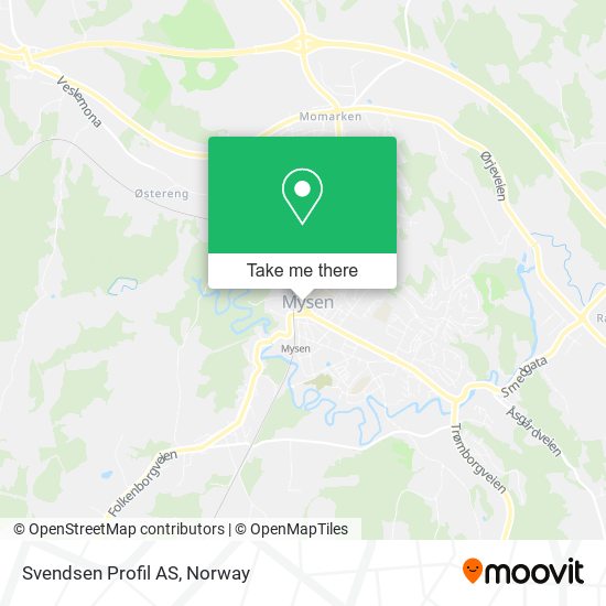 Svendsen Profil AS map