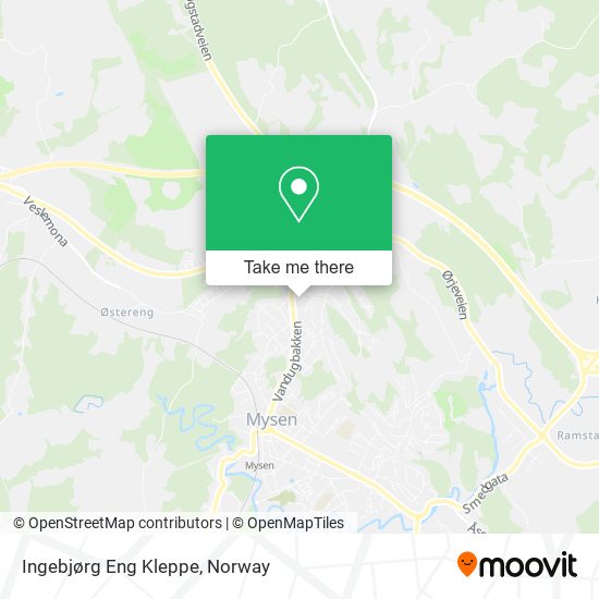 Ingebjørg Eng Kleppe map