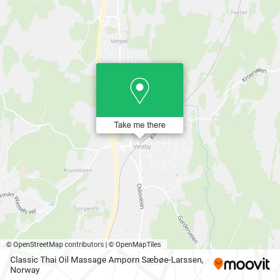 Classic Thai Oil Massage Amporn Sæbøe-Larssen map