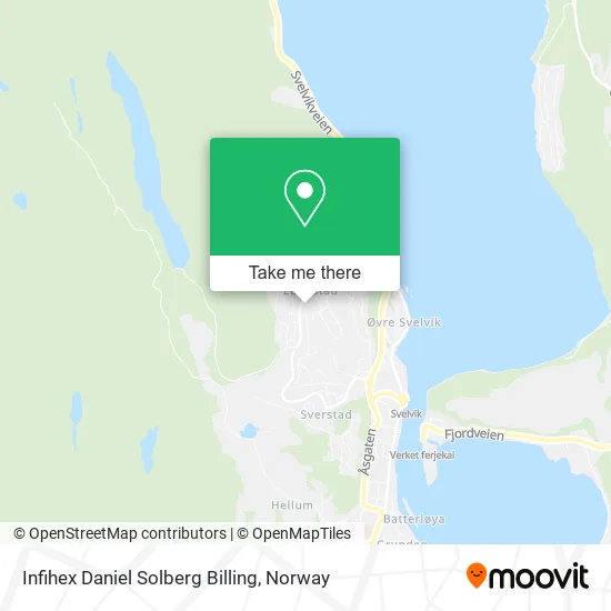 Infihex Daniel Solberg Billing map