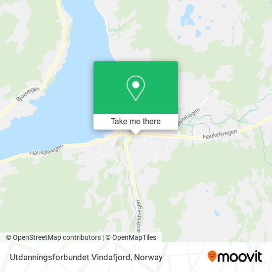 Utdanningsforbundet Vindafjord map