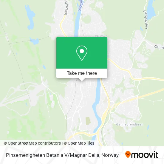 Pinsemenigheten Betania V / Magnar Deila map