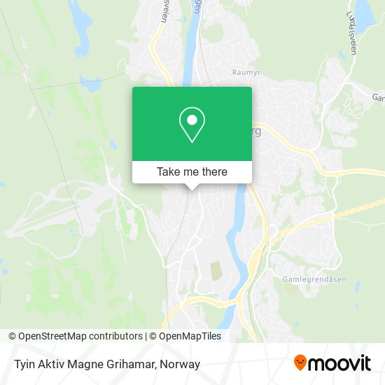 Tyin Aktiv Magne Grihamar map