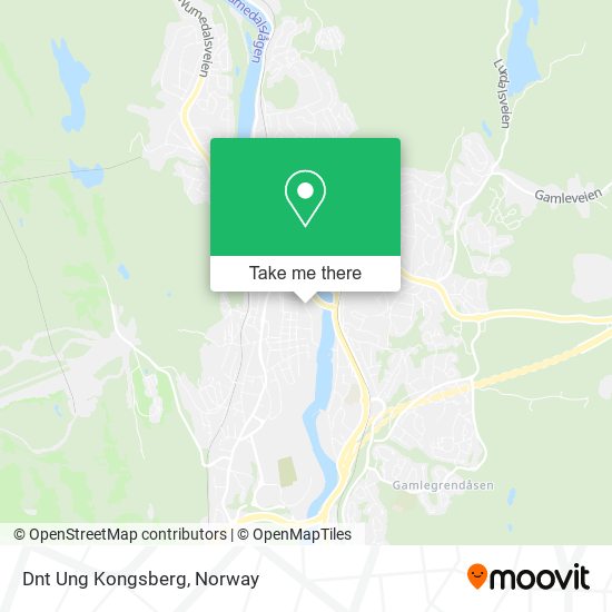 Dnt Ung Kongsberg map