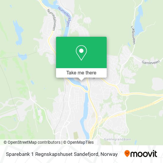 Sparebank 1 Regnskapshuset Sandefjord map