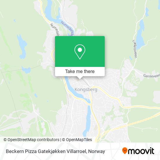 Beckern Pizza Gatekjøkken Villarroel map