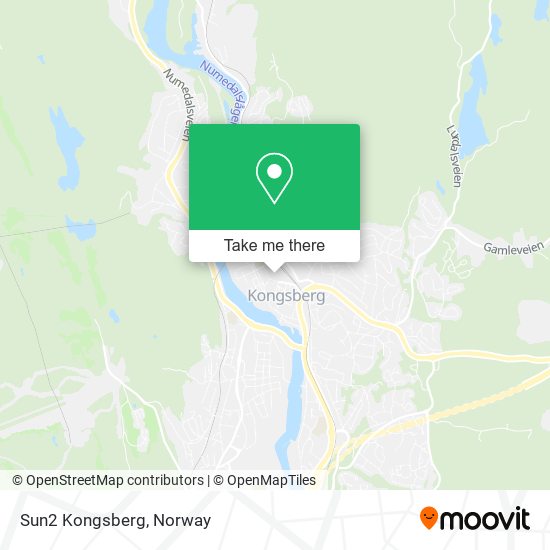Sun2 Kongsberg map