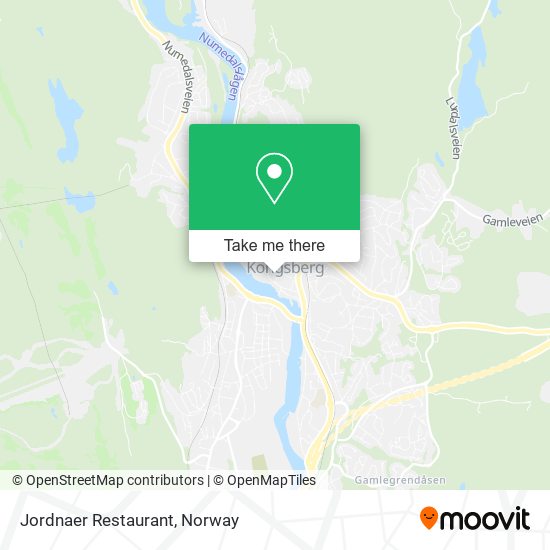 Jordnaer Restaurant map