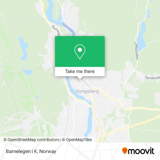 Barnelegen i K map