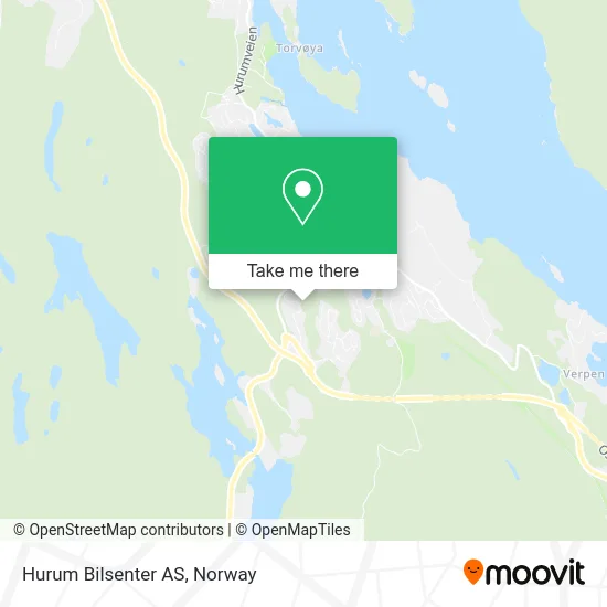 Hurum Bilsenter AS map