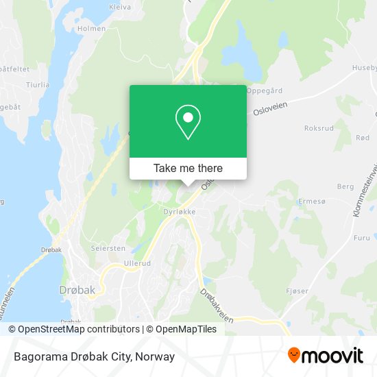 Bagorama Drøbak City map