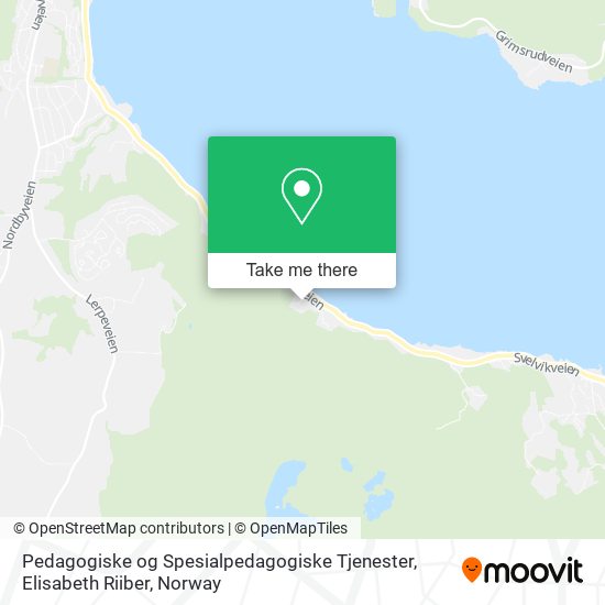 Pedagogiske og Spesialpedagogiske Tjenester, Elisabeth Riiber map