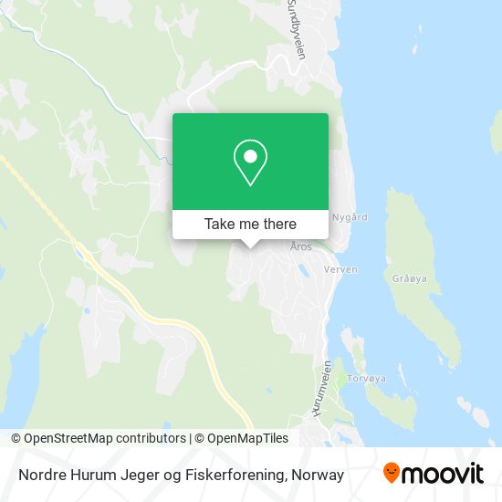 Nordre Hurum Jeger og Fiskerforening map