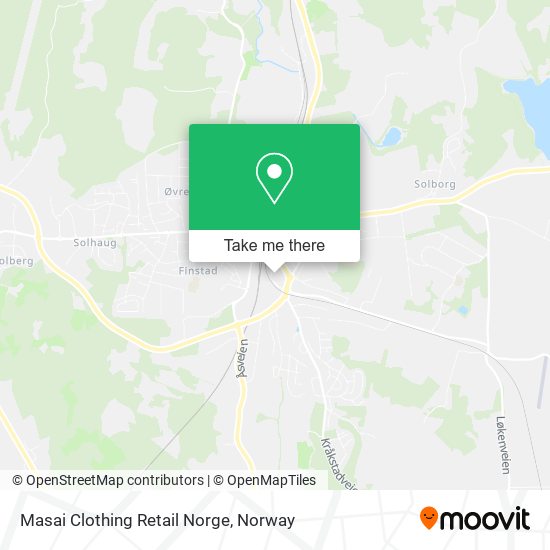 Masai Clothing Retail Norge map