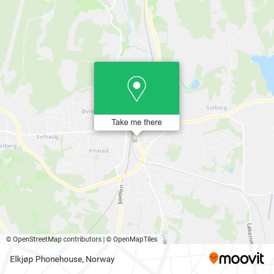 Elkjøp Phonehouse map