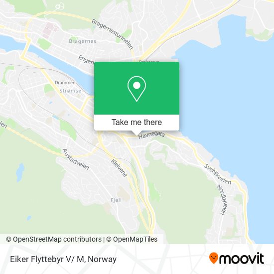 Eiker Flyttebyr V/ M map