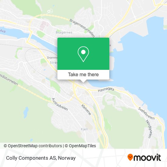 Colly Components AS map