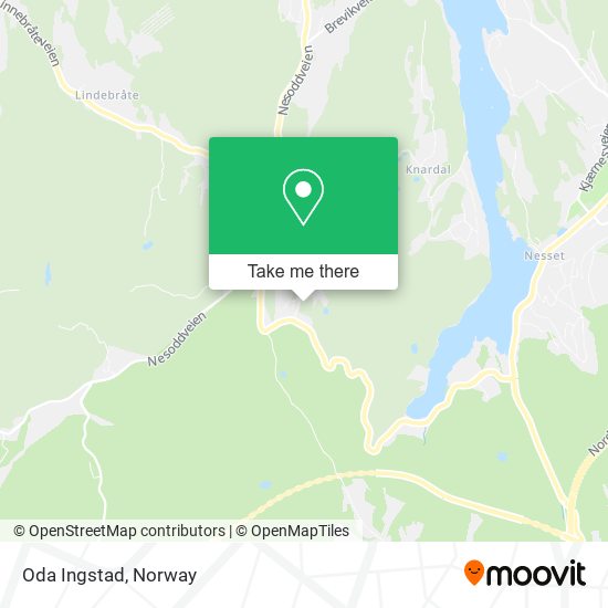 Oda Ingstad map