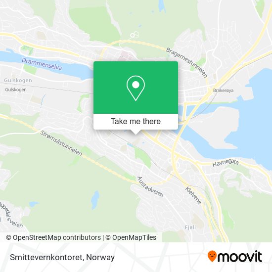 Smittevernkontoret map