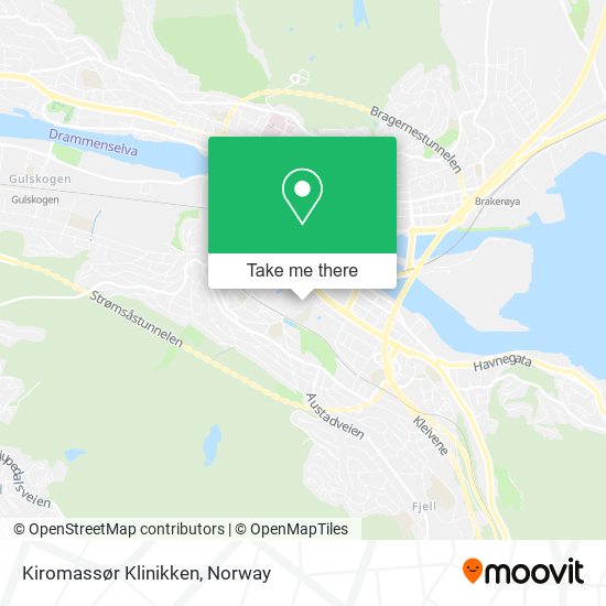 Kiromassør Klinikken map