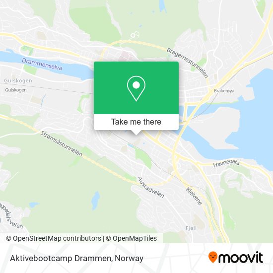 Aktivebootcamp Drammen map