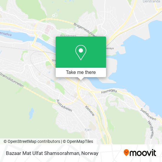 Bazaar Mat Ulfat Shamsorahman map