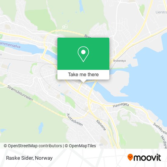 Raske Sider map