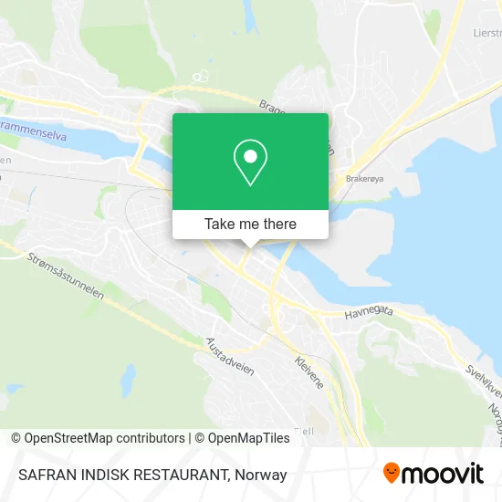 SAFRAN INDISK RESTAURANT map