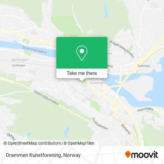 Drammen Kunstforening map