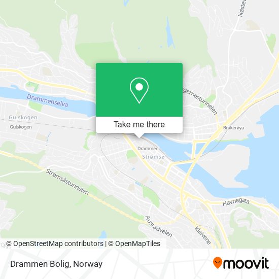 Drammen Bolig map