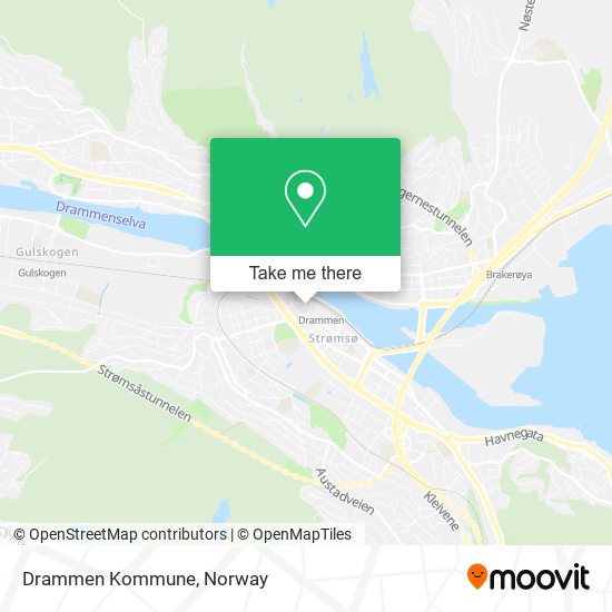 Drammen Kommune map