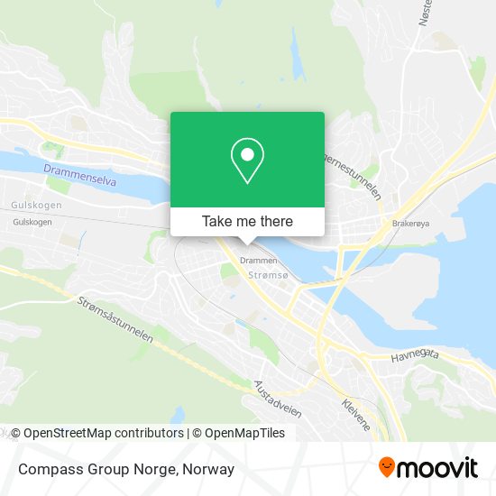 Compass Group Norge map