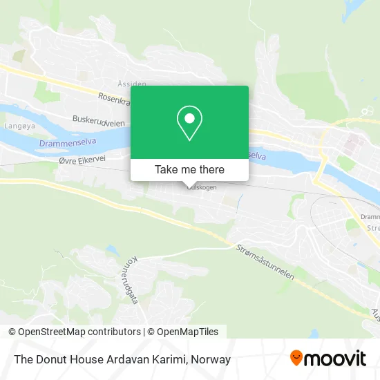 The Donut House Ardavan Karimi map