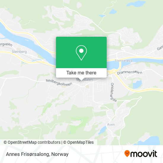 Annes Frisørsalong map