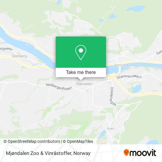 Mjøndalen Zoo & Vinråstoffer map