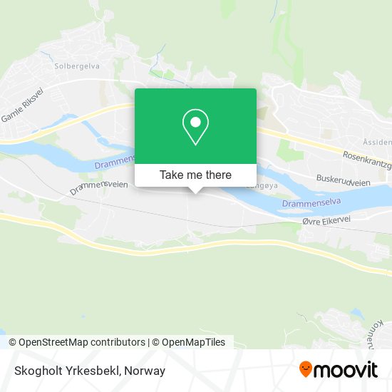 Skogholt Yrkesbekl map
