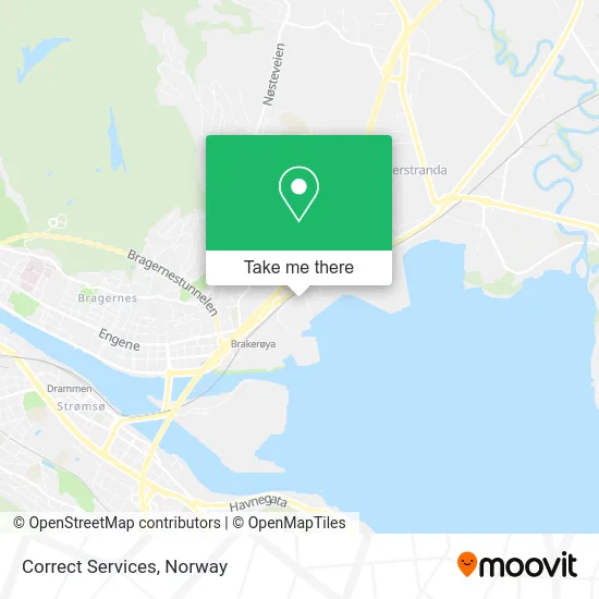 Correct Services map