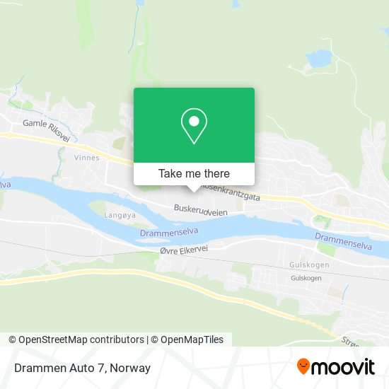 Drammen Auto 7 map