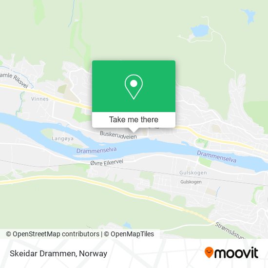 Skeidar Drammen map