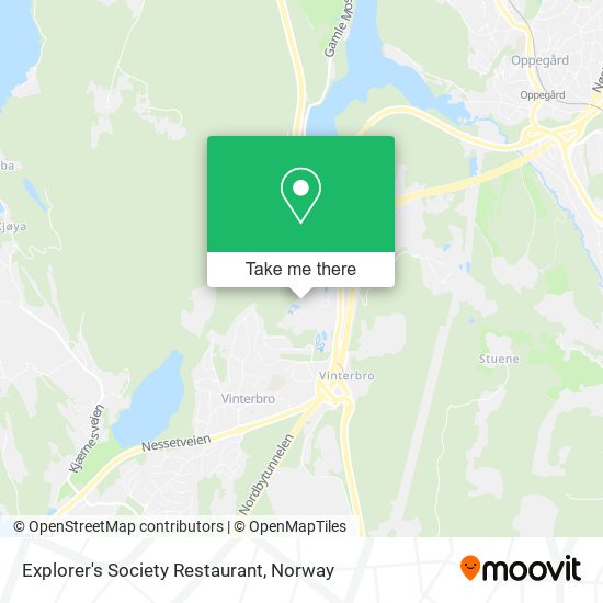 Explorer's Society Restaurant map