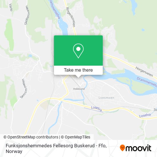 Funksjonshemmedes Fellesorg Buskerud - Ffo map