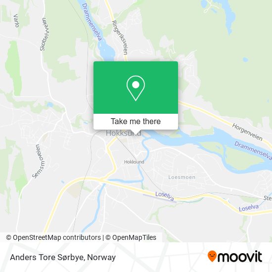 Anders Tore Sørbye map