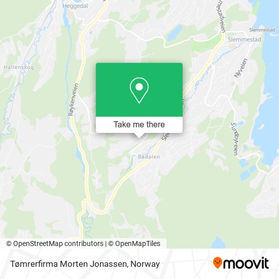 Tømrerfirma Morten Jonassen map