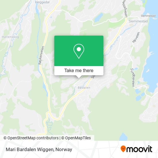 Mari Bardalen Wiggen map