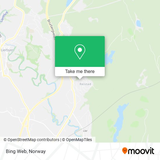 Bing Web map