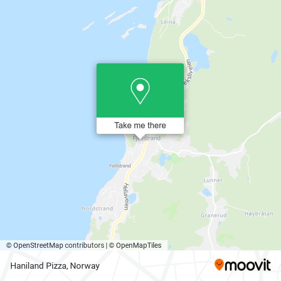 Haniland Pizza map