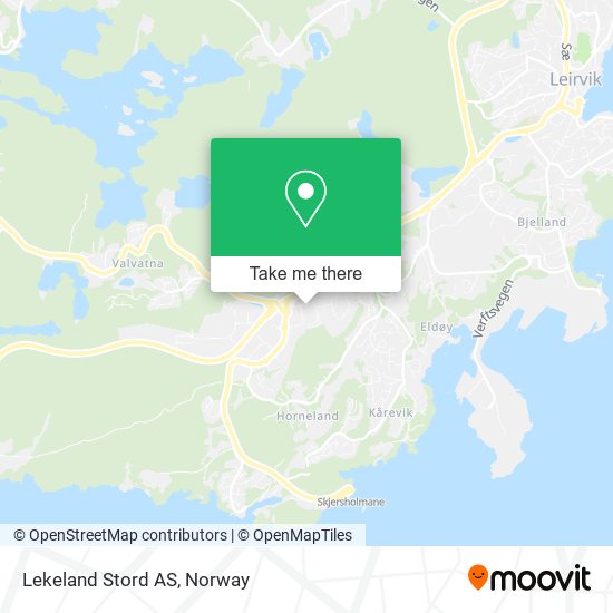 Lekeland Stord AS map